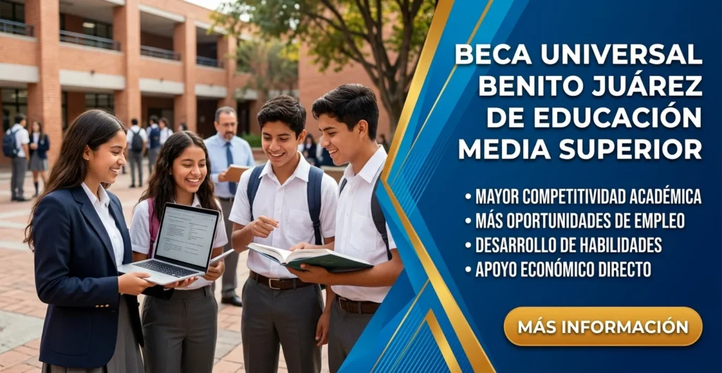 Beca Universal Benito Juárez de Educación Media Superior